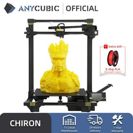 ANYCUBIC Chiron FDM 3D Drucker semi-auto Nivellierung Große FDM Drucker mit Ultrabase Heatbed TPU
