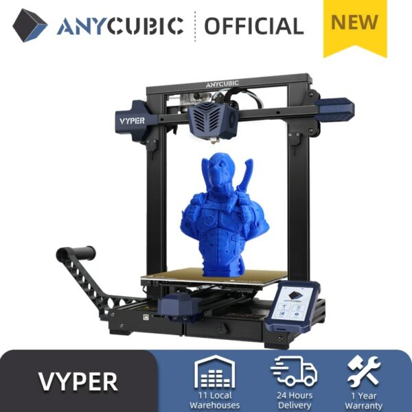 ANYCUBIC Vyper Auto-leveling 3D Drucker Mehr Genaue Und Stille Druck Große Druck Größe mit