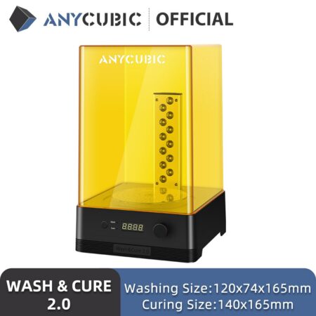 ANYCUBIC Waschen & Heilung 2 0 Für Mars Photon Mono LCD SLA DLP 3D Drucker Modelle UV Dreh Härtende