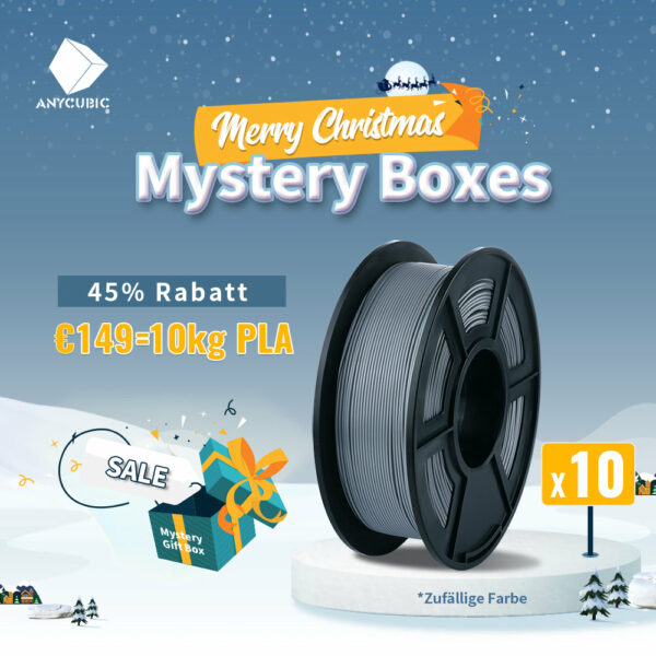Anycubic Mystery Boxen PLA für FDM 3D Drucker 2KG-10KG - Mystery Box / 10kg