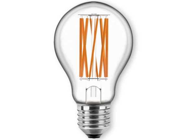 BLULAXA LED-Filament-Lampe, A60, E27, EEK: A, 3,8W, 806lm, 3000K