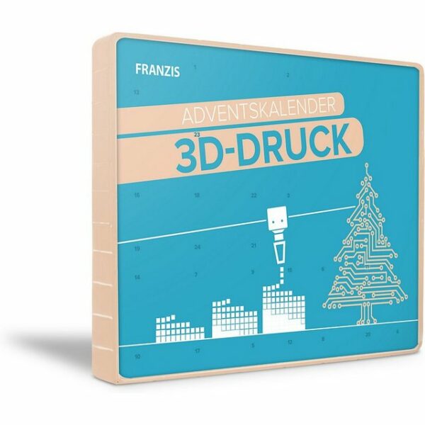 Franzis Adventskalender 3D-Druck Adventskalender für Maker 2021