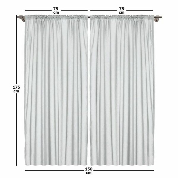 Gardine Vorhang für Wohnzimmer Schlafzimmer Dekor, Abakuhaus, Microfaser, Abstrakt Artikel mit Herz-Filament