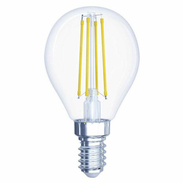 LED-Glühbirne mini Globe Filament E14 neutralweiß 6 W