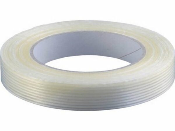 PROMAT Filament 6er Pack Filamentband farblos L.50m B.19mm Rl. Klebeband aus Polypropy