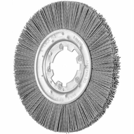 Rundbürste ungezopft rbu ø 200x13x50,8 mm Bohrung SiC-Filament-Ø 0,90 Korn 180 stationär - Pferd