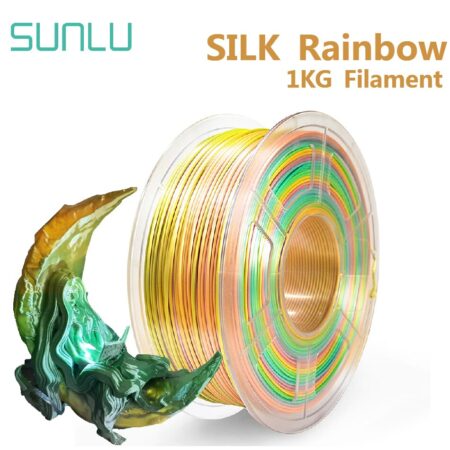 SUNLU SEIDE PLA 3D Filament 1,75 MM PLA Filament Seide Textur 3D Druck Materialien 1KG Mit Spool