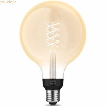 Signify Philips Hue White E27 Filament Globe G125 550lm