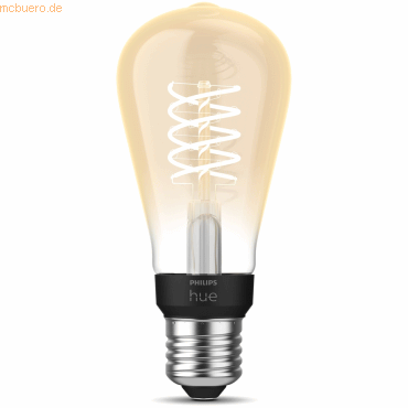 Signify Philips Hue White E27 Filament ST64 550lm