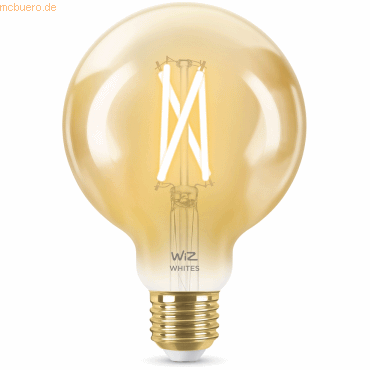 Signify WiZ Filament 50W E27 Globeform G95 Amber Einzelpack