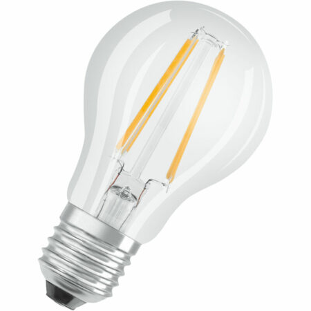 Star+ Dimmbare Filament led Lampe mit E27 Sockel, Warmweiss (2700K), 7W, 3-stufig dimmbar per Klick, klassische Birnenform, Ersatz für 60W-Glühbirne,