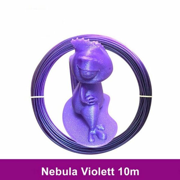 TPFNet 3D-Drucker-Stift PLA-Filament Zubehör für 3D Stift - 3D-Malerei - Kinderspielzeug, DIY-Geschenk für Kinder - Farb PLA Filament Nebula Violett - 10m