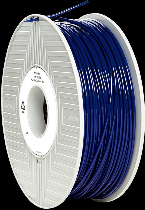 Verbatim - Blau, RAL 5002 - 1 kg - m 126 - PLA-Filament (3D) (55332)