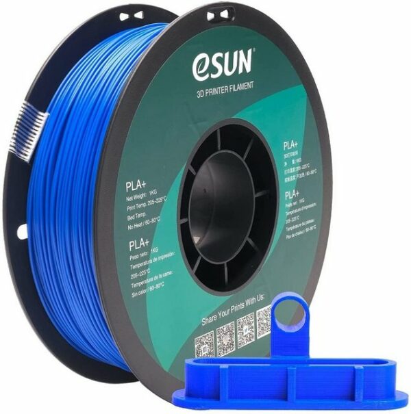 eSUN3D Filament eSUN 3D Drucker Filament 1,75 mm PLA+ 1kg Spule, Blau, Ø1,75±0,03mm, versch. Farben