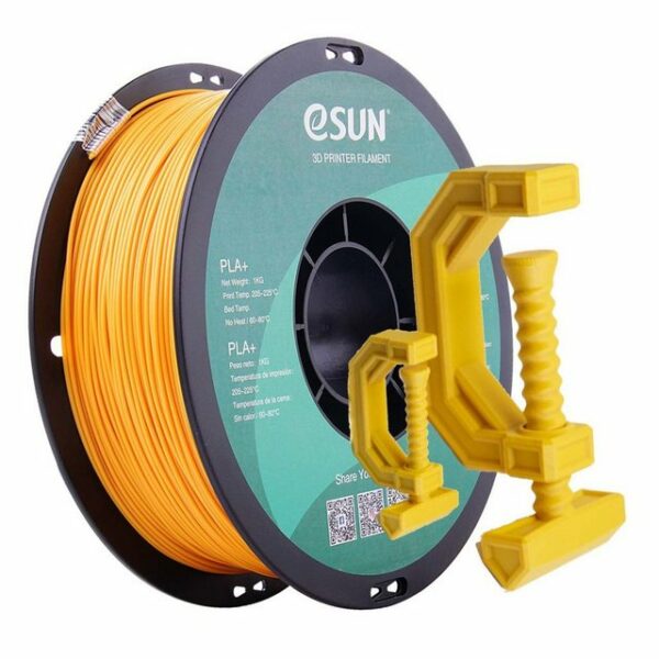 eSUN3D Filament eSUN 3D Drucker Filament 1,75 mm PLA+ 1kg Spule, Gold, Ø1,75±0,03mm, versch. Farben
