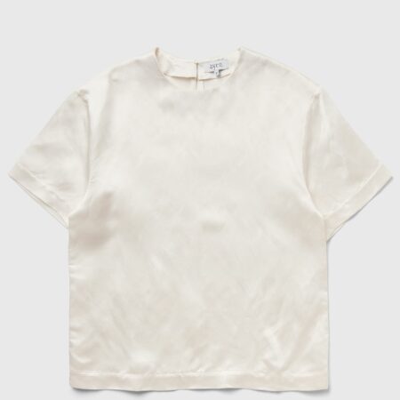 Ayen WMNS Shimmering Shirt women Shortsleeves White in Größe:XS