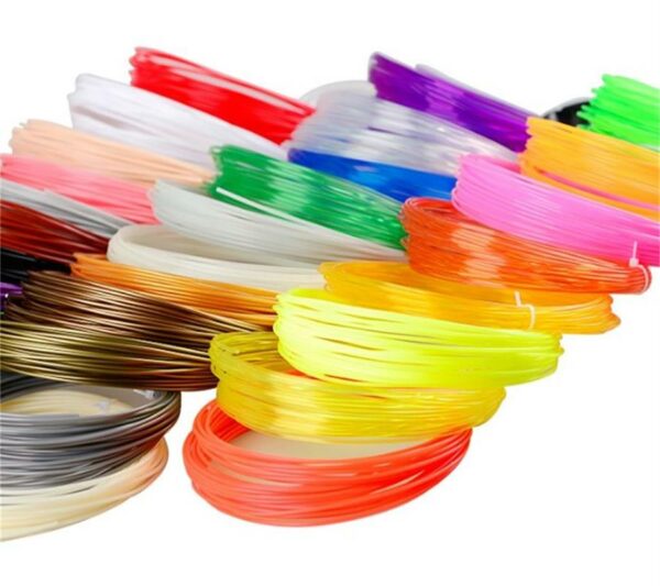 MOQ.Order 5 Pieces10M PLA 3d Print Filament 1.75mm Material Printer Pen High Temperature Glowing Filaments