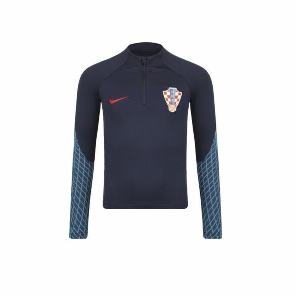 Nike Kroatien Strike Langarm Shirt WM22 Kinder - blau