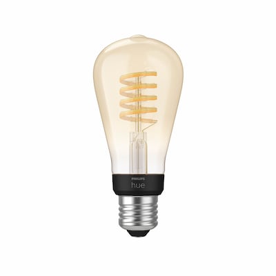 Philips Hue White Ambiance E27 Einzelpack Edison ST64 Filament 550lm