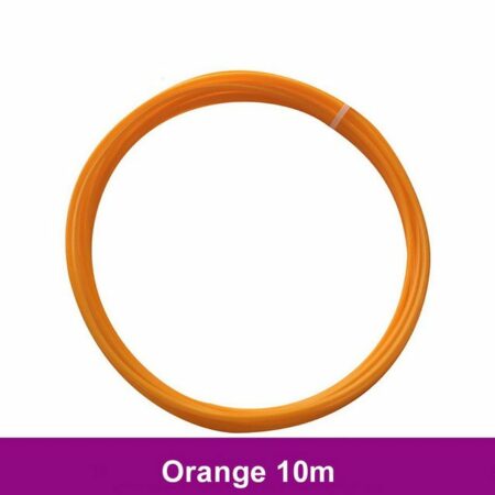 TPFNet 3D-Drucker-Stift PLA-Filament Zubehör für 3D Stift - 3D-Malerei - Kinderspielzeug, DIY-Geschenk für Kinder - Farb PLA Filament Orange - 10m