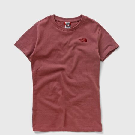 The North Face W PREMIUM SIMPLE LOGO TEE women Shortsleeves Red in Größe:XS