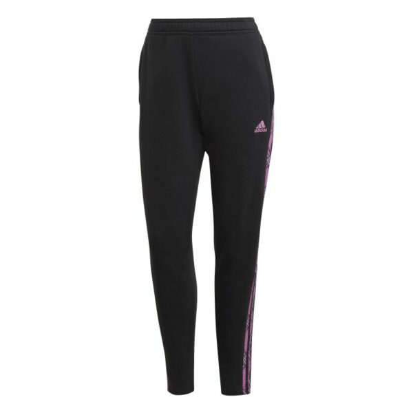 adidas Tiro Winterized Trainingshose Damen - schwarz/pink -L