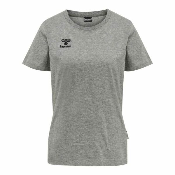 hummel Move Grid T-Shirt Damen - grau-XL