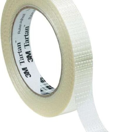 3M Filament-Klebeband Tartan™, (L x B) 50 m x 19 mm Transparent Bi-axial gereckter Polypropyle (KT-0000-4034-7)