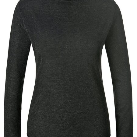 Andjel - Shirt mit Stehkragen, schwarz, Gr. 36, Viskose
