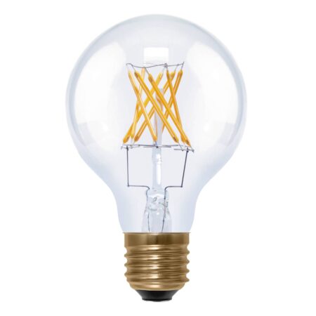 SEGULA LED-Globelampe E27 5W 922 G80 Filament