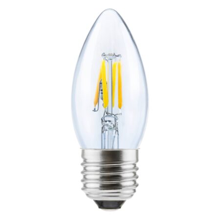 SEGULA LED-Kerzenlampe E27 3W 927 Filament ambient