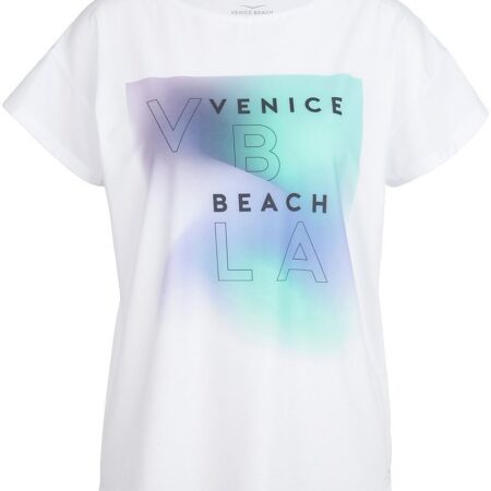 Venice Beach - Rundhals-Shirt, weiss, Gr. 38, Kunstfaser