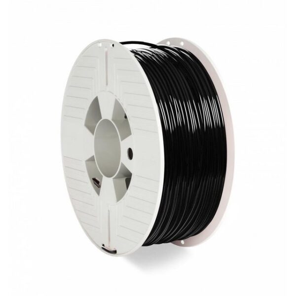 Verbatim Filament PLA-Filament 2,85 mm, 3D-Druckmaterial, 1 kg, Schwarz, Black, Druckmaterial, Filament