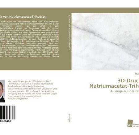 3D-Druck von Natriumacetat-Trihydrat