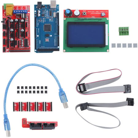 3D-Drucker-Kit mit für Mega 2560 Board für ramps 1.4 Controller 12864 lcd A4988 Treiber - Eosnow