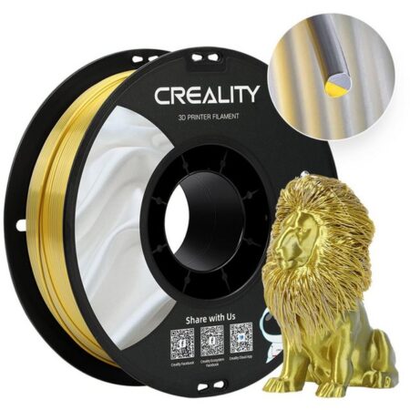 Creality 3D-Drucker CR-Silk PLA Filament Gold/Silber
