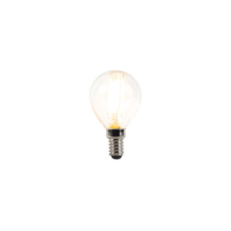E14 dimmbare LED-Filament-Kugellampe 3W 250 lm 2700K - Transparent