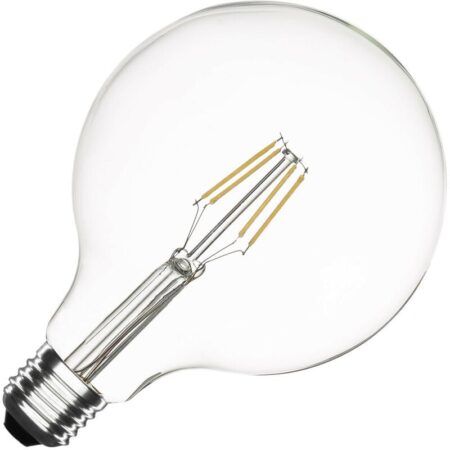 LED-Glühbirne Filament E27 6W 720 lm G125 Neutrales Weiß 4000K 360º